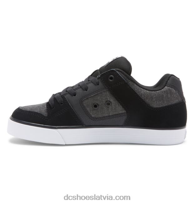 N008N250 tīri vīriešu apavi melns/tumšs šīferis DC Shoes