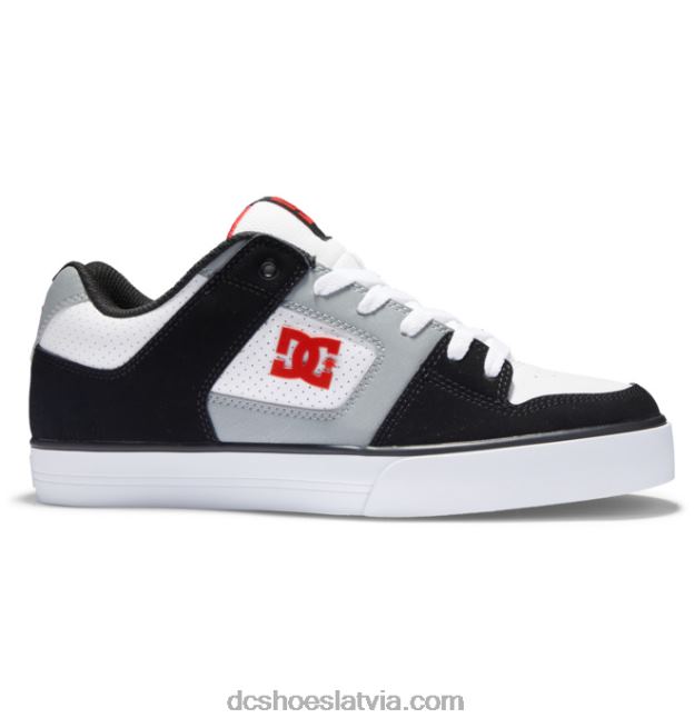 N008N253 tīri vīriešu apavi melns/balts/pelēks DC Shoes