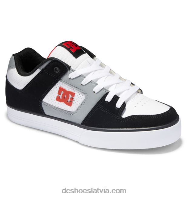 N008N253 tīri vīriešu apavi melns/balts/pelēks DC Shoes