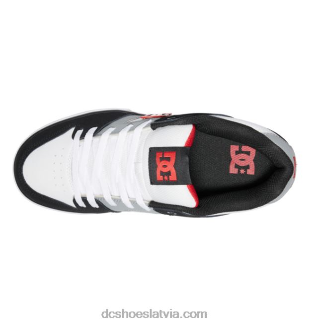 N008N253 tīri vīriešu apavi melns/balts/pelēks DC Shoes