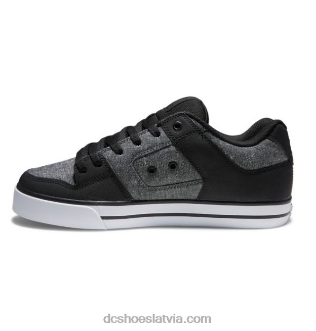 N008N254 tīri vīriešu apavi melnais/kaujas kuģis DC Shoes