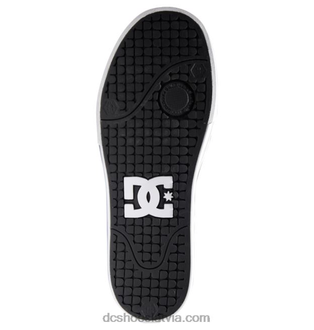 N008N285 Vīriešu apavi ar tīru vidu melns/pelēks/sarkans DC Shoes