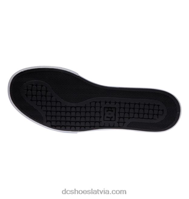 N008N35 tīri vīriešu apavi ar augstu augšdaļu melnais/kaujas kuģis DC Shoes