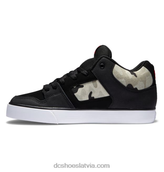 N008N93 Vīriešu apavi ar tīru vidu astro camo melns DC Shoes