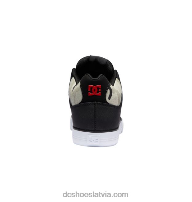 N008N93 Vīriešu apavi ar tīru vidu astro camo melns DC Shoes