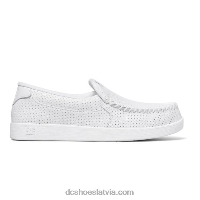N008N255 villain 2 - slip-on kurpes vīriešiem balts DC Shoes