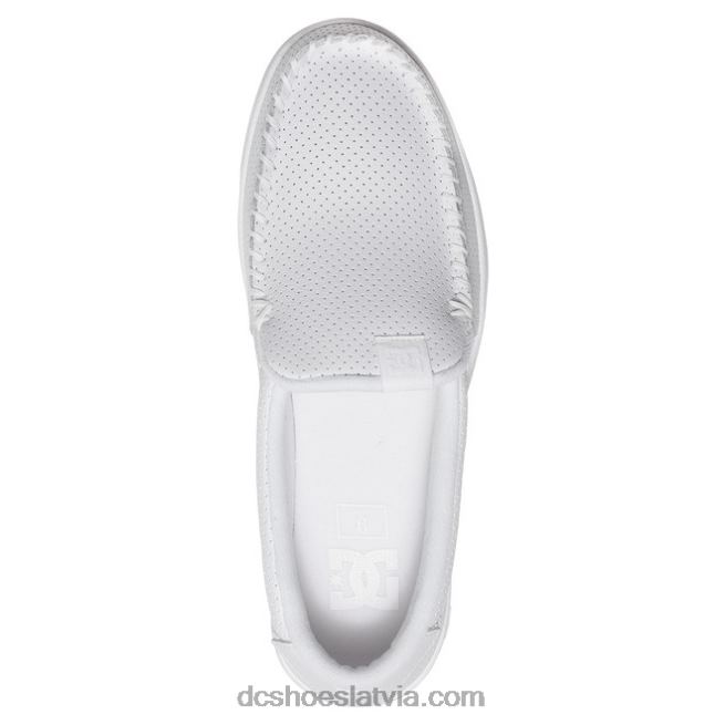 N008N255 villain 2 - slip-on kurpes vīriešiem balts DC Shoes