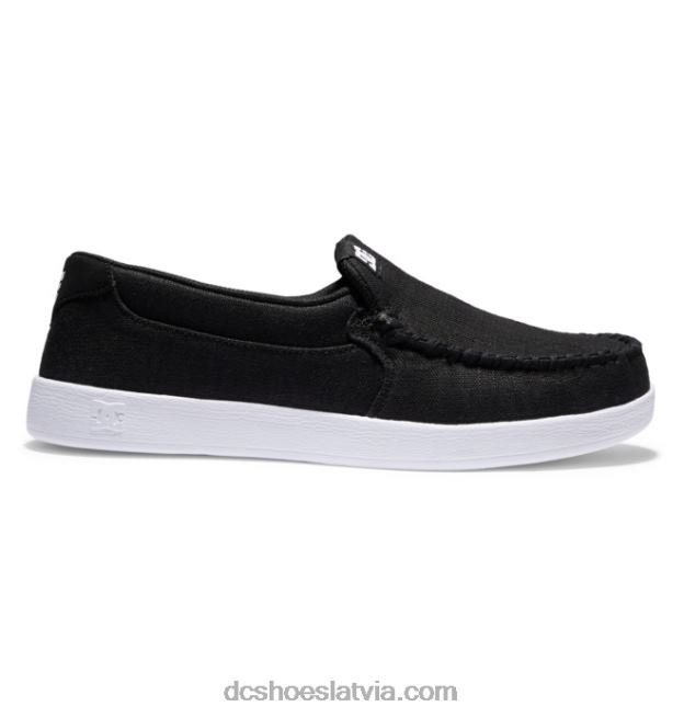 N008N256 vīriešu villain slip-on kurpes melna skalošana DC Shoes
