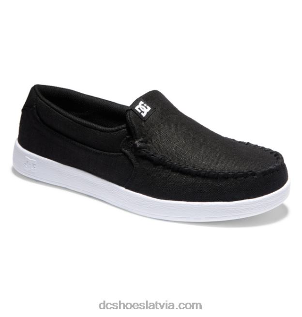 N008N256 vīriešu villain slip-on kurpes melna skalošana DC Shoes