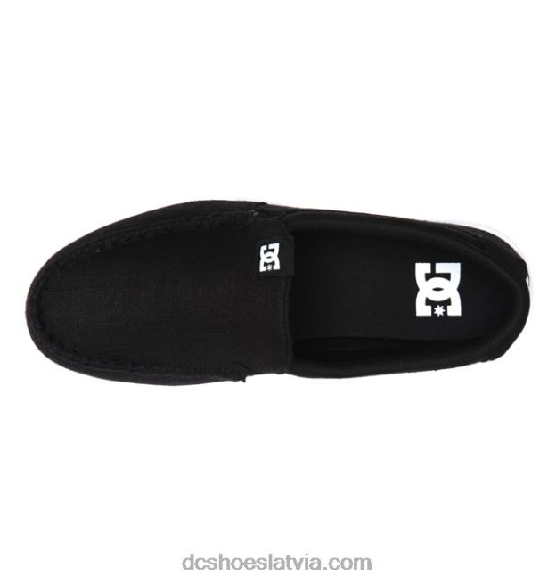N008N256 vīriešu villain slip-on kurpes melna skalošana DC Shoes