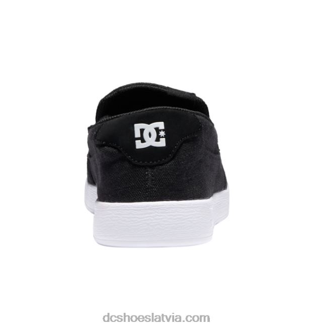N008N256 vīriešu villain slip-on kurpes melna skalošana DC Shoes