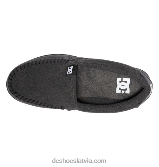 N008N257 vīriešu villain slip-on kurpes melnas/bruņas DC Shoes