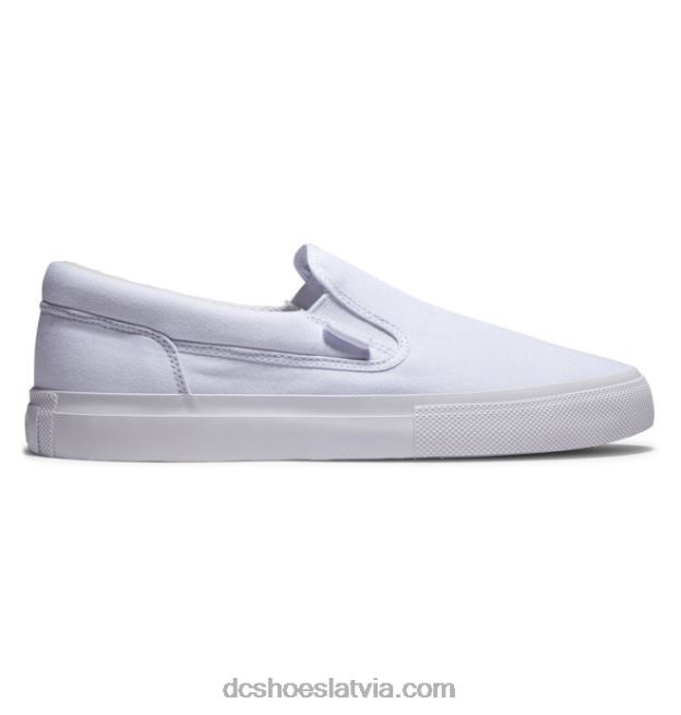 N008N349 vīriešu manuāli uzvelkami apavi balts DC Shoes
