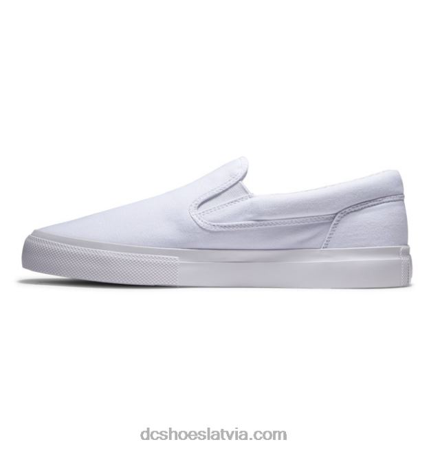 N008N349 vīriešu manuāli uzvelkami apavi balts DC Shoes