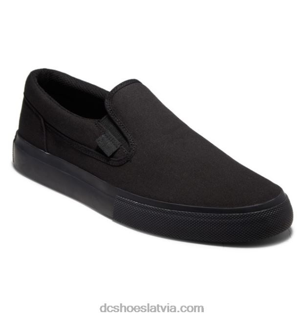 N008N360 vīriešu manuāli uzvelkami apavi melns DC Shoes