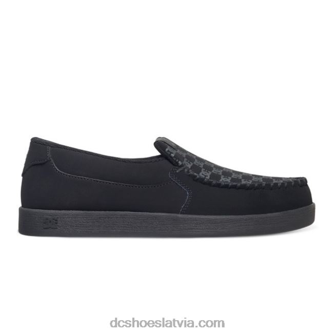 N008N70 villain 2 - slip-on kurpes vīriešiem melns DC Shoes