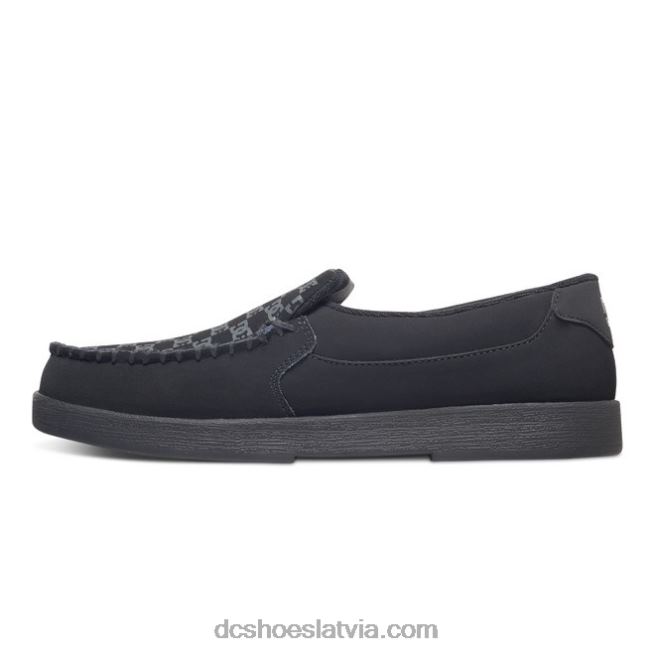 N008N70 villain 2 - slip-on kurpes vīriešiem melns DC Shoes