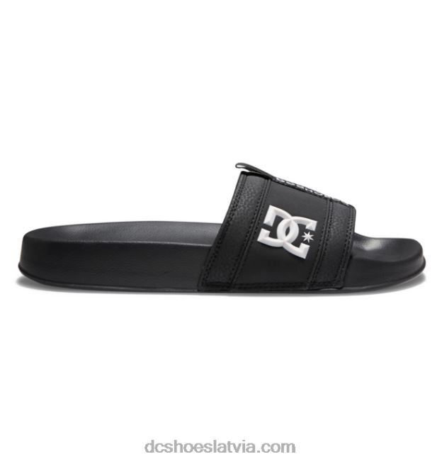 N008N192 lynx slide - slider sandales vīriešiem melns/pelēks/sarkans DC Shoes