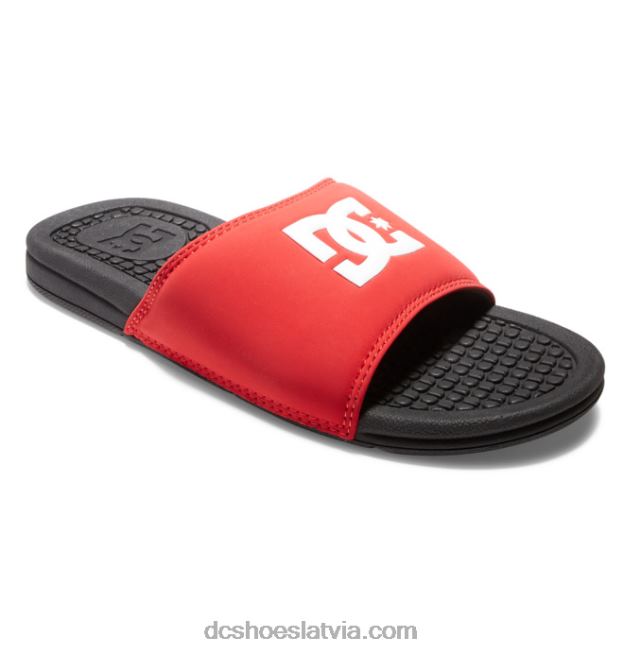 N008N317 bolsa - vīriešu sandales melns/sarkans DC Shoes