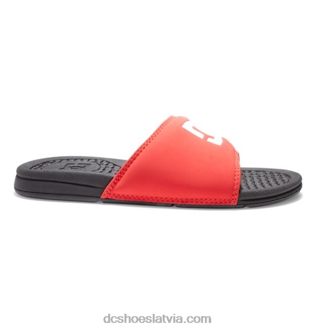 N008N317 bolsa - vīriešu sandales melns/sarkans DC Shoes