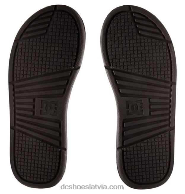 N008N343 vīriešu bolsa slaidi melna/militāra kamo DC Shoes