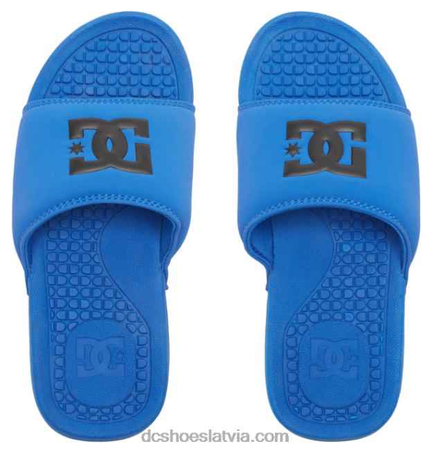 N008N363 vīriešu bolsa slaidi zils/melns DC Shoes