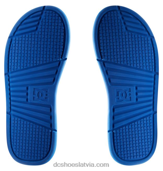 N008N363 vīriešu bolsa slaidi zils/melns DC Shoes