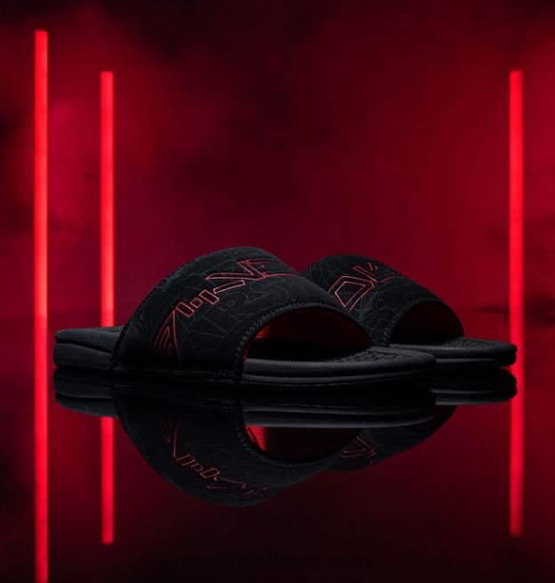 N008N388 vīriešu star wars dc bolsa basic sandales melns/sarkans DC Shoes