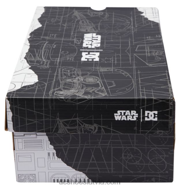 N008N388 vīriešu star wars dc bolsa basic sandales melns/sarkans DC Shoes