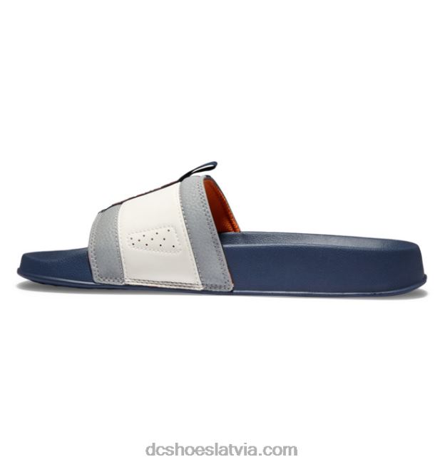 N008N89 lynx slide - slider sandales vīriešiem tumšs/pelēks DC Shoes