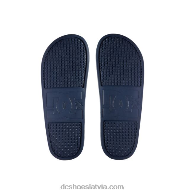 N008N89 lynx slide - slider sandales vīriešiem tumšs/pelēks DC Shoes