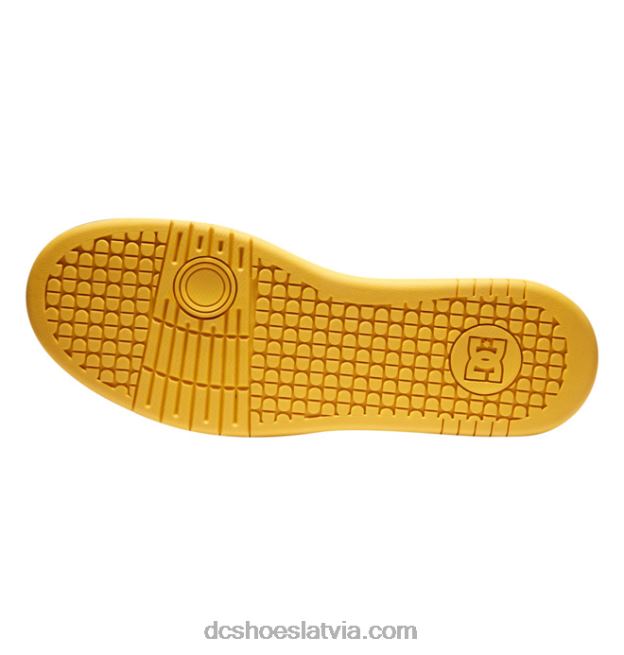 N008N168 vīriešu manteca 4 slidu kurpes melns/zelts DC Shoes