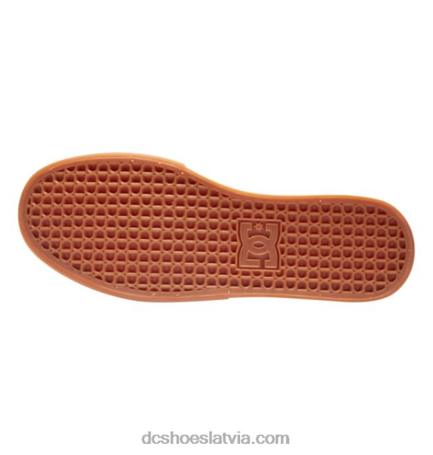 N008N177 vīriešu kalis vulc mid-top slidas kurpes melns/gumija DC Shoes