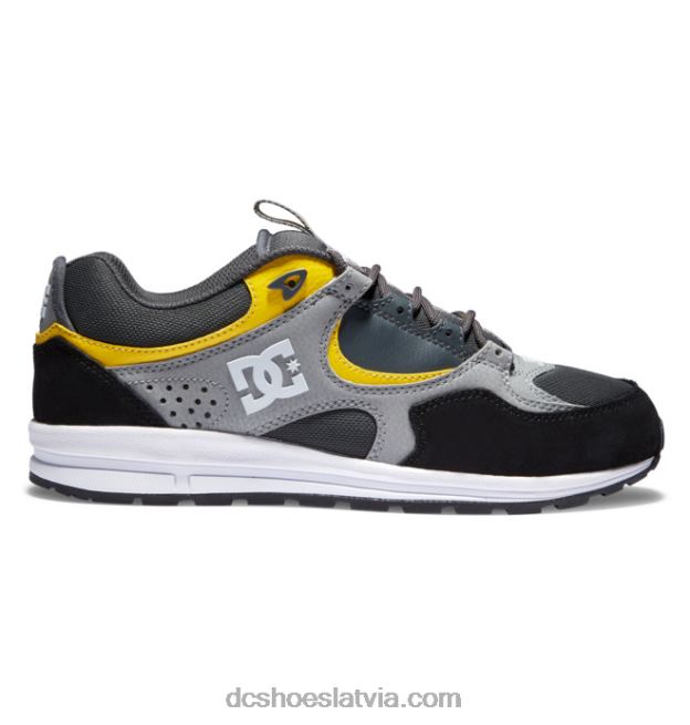 N008N184 vīriešu kalis lite slidas kurpes melns/pelēks/dzeltens DC Shoes