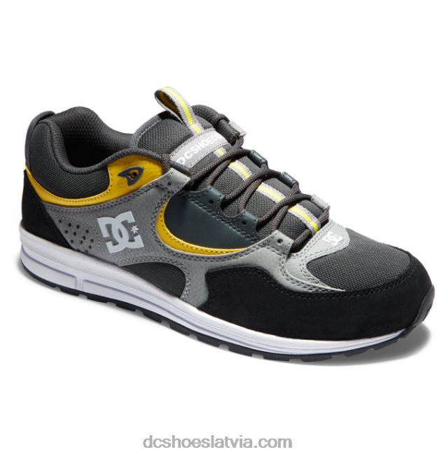 N008N184 vīriešu kalis lite slidas kurpes melns/pelēks/dzeltens DC Shoes