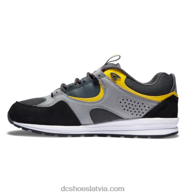 N008N184 vīriešu kalis lite slidas kurpes melns/pelēks/dzeltens DC Shoes