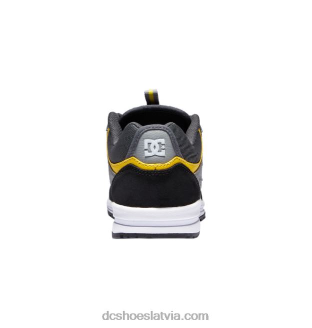 N008N184 vīriešu kalis lite slidas kurpes melns/pelēks/dzeltens DC Shoes