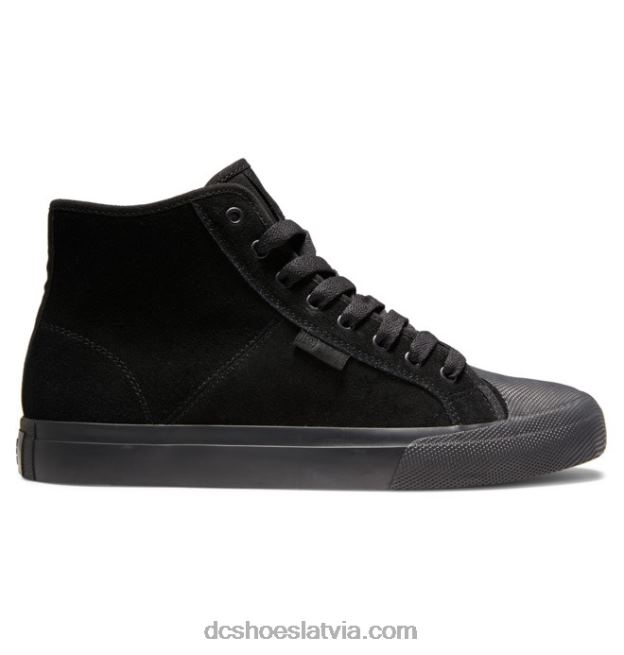 N008N202 vīriešu rokasgrāmatas hi rt slidu kurpes ar augstu augšdaļu melnais/kaujas kuģis DC Shoes