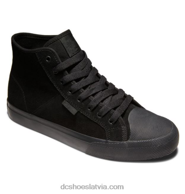 N008N202 vīriešu rokasgrāmatas hi rt slidu kurpes ar augstu augšdaļu melnais/kaujas kuģis DC Shoes
