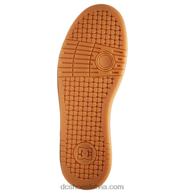 N008N207 vīriešu manteca 4 slidu kurpes melns/balts/gumija DC Shoes