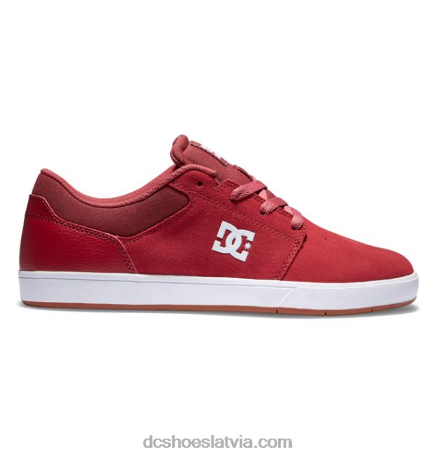 N008N217 vīriešu krīze 2 slidu kurpes riteņbraukšana sarkana DC Shoes