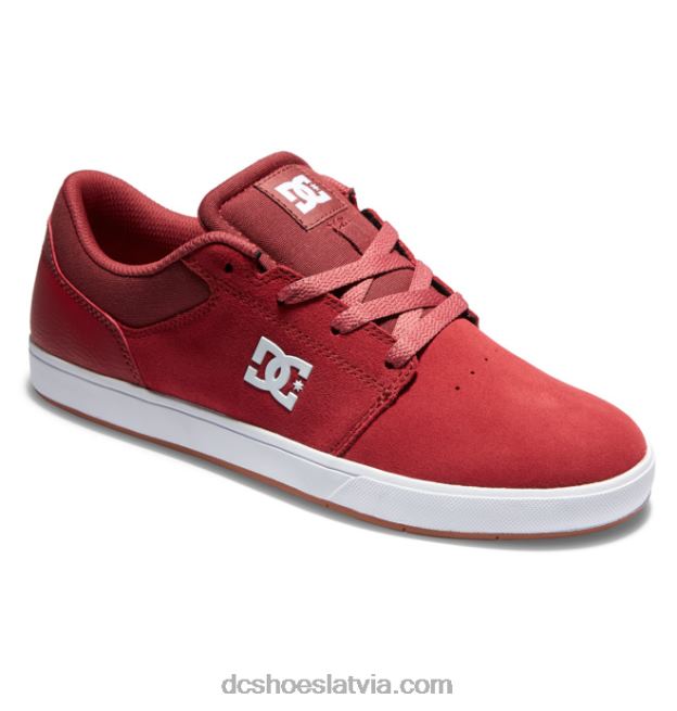 N008N217 vīriešu krīze 2 slidu kurpes riteņbraukšana sarkana DC Shoes