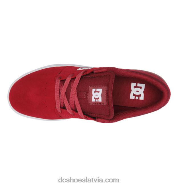 N008N217 vīriešu krīze 2 slidu kurpes riteņbraukšana sarkana DC Shoes