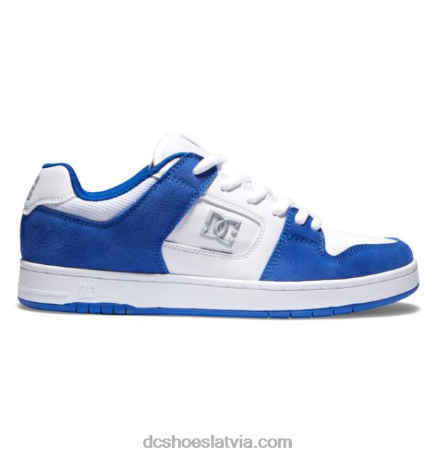 N008N235 vīriešu manteca 4 slidu kurpes zils/balts DC Shoes