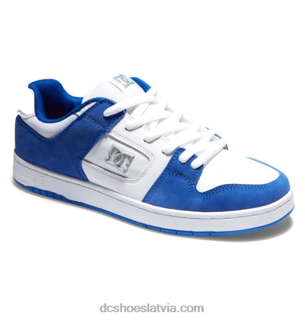 N008N235 vīriešu manteca 4 slidu kurpes zils/balts DC Shoes