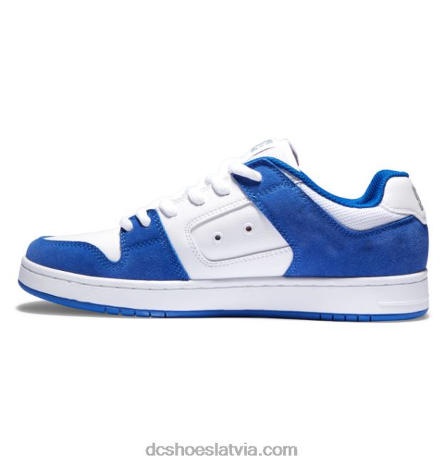 N008N235 vīriešu manteca 4 slidu kurpes zils/balts DC Shoes
