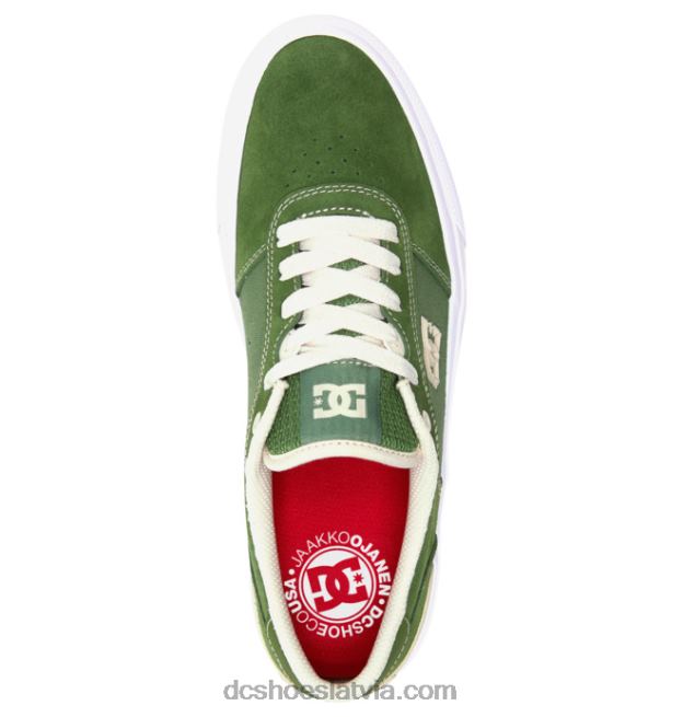 N008N24 vīriešu teknic s jaakko slidu kurpes tumšās olīvas DC Shoes