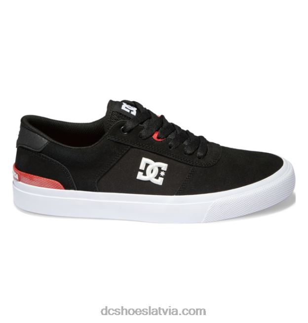 N008N27 vīriešu teknic s slidas kurpes melns balts DC Shoes