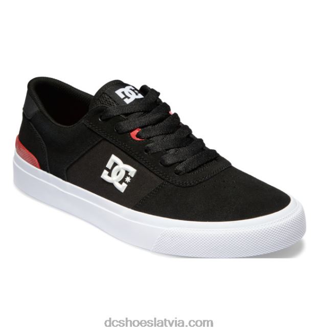 N008N27 vīriešu teknic s slidas kurpes melns balts DC Shoes