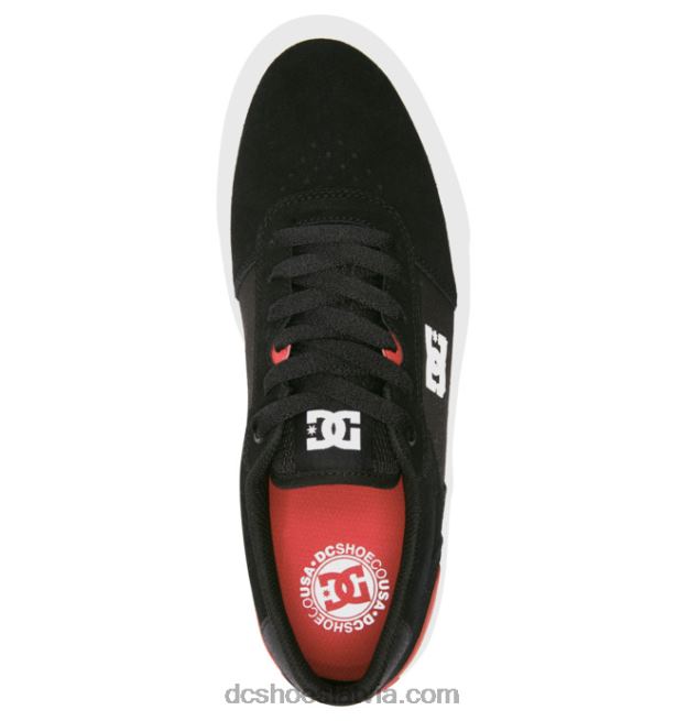 N008N27 vīriešu teknic s slidas kurpes melns balts DC Shoes